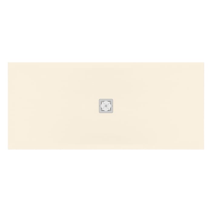 Ideal Standard Ultra Flat S + Rechteck-Brausewanne 180 x 80 cm, Ablaufposition: zentriert