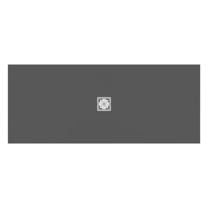 Ideal Standard Ultra Flat S + Rechteck-Brausewanne 170 x 70 cm, Ablaufposition: zentriert