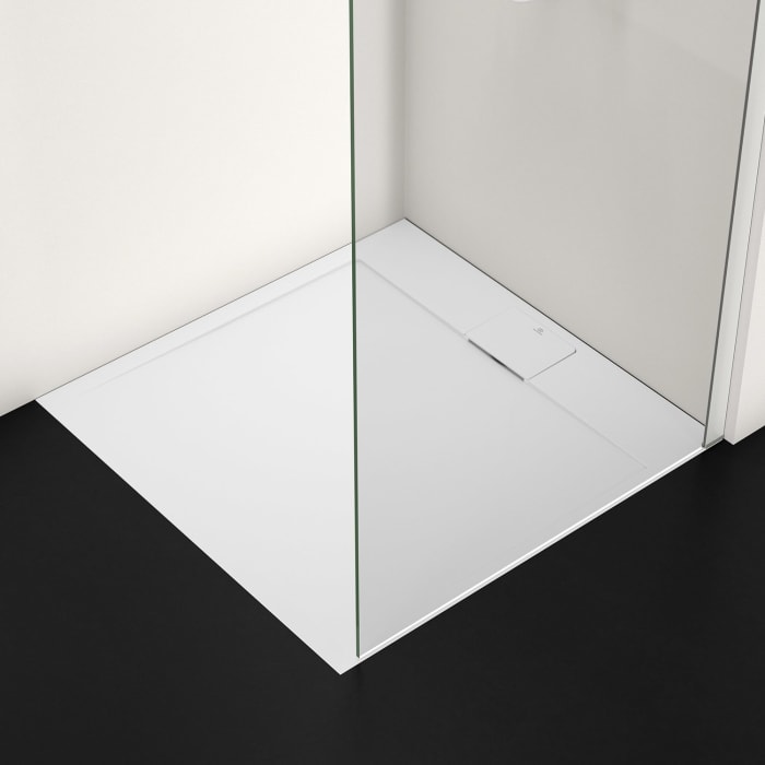 Ideal Standard Ultra Flat S i.life Brausewanne 90 x 90 cm, bodeneben