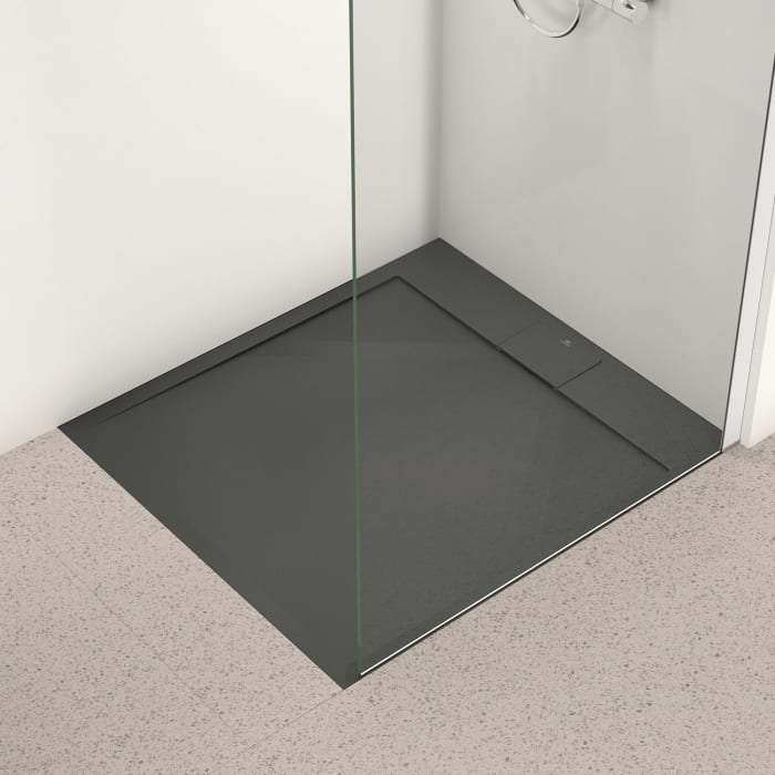 Ideal Standard Ultra Flat S i.life Rechteck-Brausewanne 100 x 90 cm, bodeneben