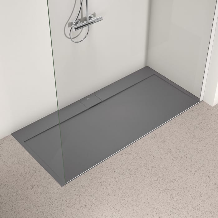 Ideal Standard Ultra Flat S i.life Rechteck-Brausewanne 170 x 80 cm, bodeneben