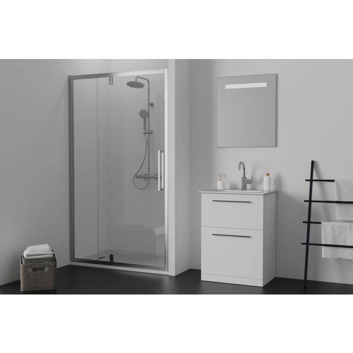 Ideal Standard Ultra Flat S i.life Rechteck-Brausewanne 120 x 90 cm, bodeneben