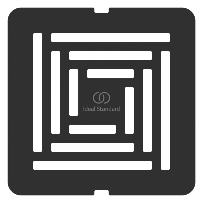 Ideal Standard Ultra Flat S + Ablaufabdeckung für Brausewannen