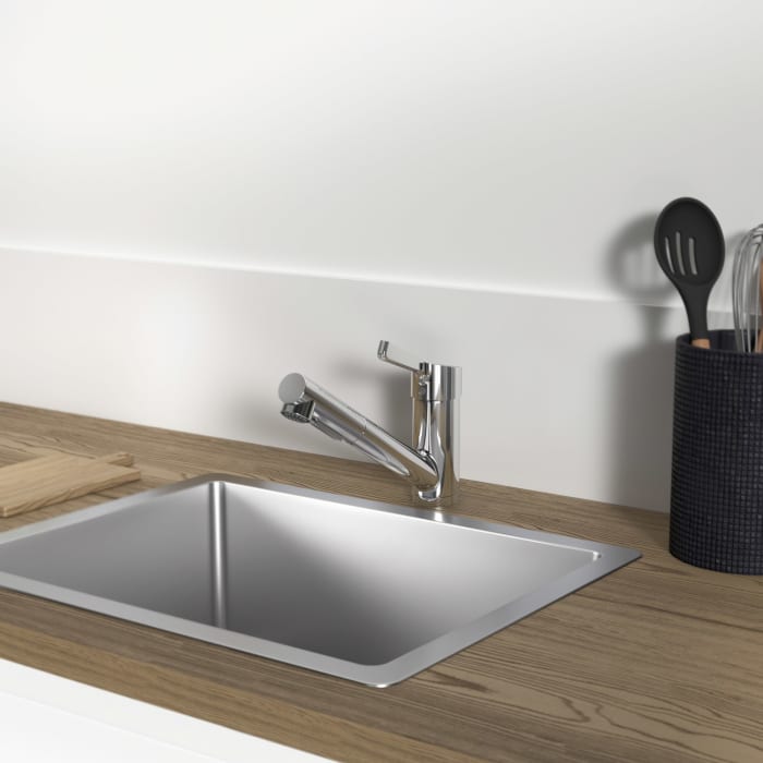 Ideal Standard Ceralife Küchenarmatur 4,7 x 25,7 x 17,3 cm, Ausladung 22,1 cm