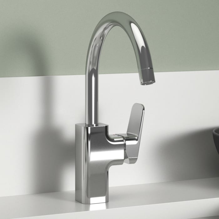 Ideal Standard Ceraplan Einhebel-Küchenarmatur hoher Rohrauslauf, Niederdruck