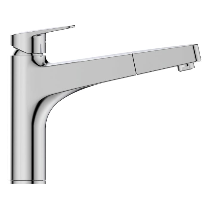 Ideal Standard Ceraplan Einhebel-Küchenarmatur mit Auszugsbrause, BlueStart