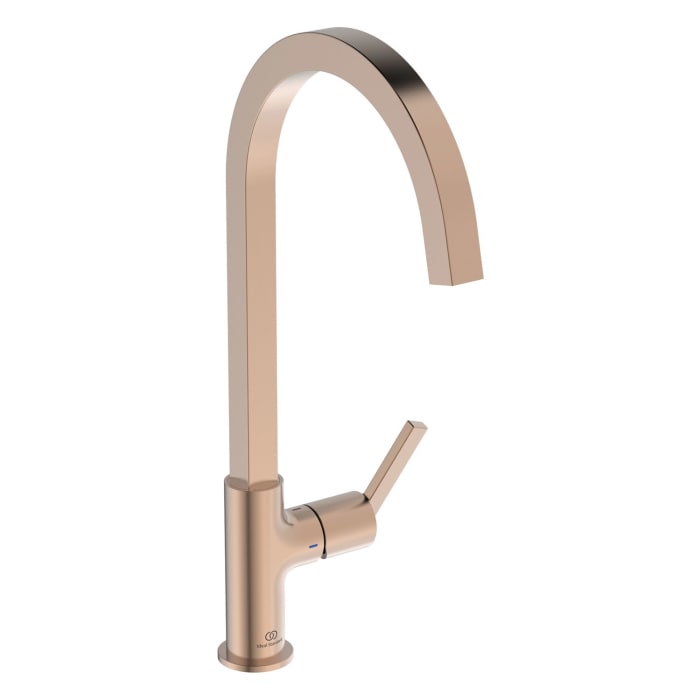 Ideal Standard Gusto Küchenarmatur Ausladung 20,4 cm eckiger Auslauf