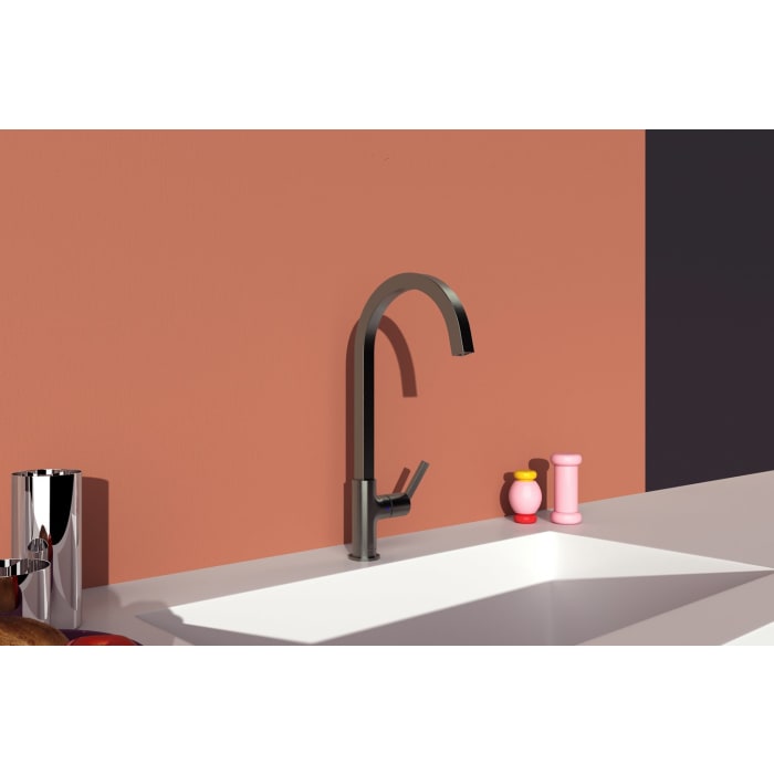 Ideal Standard Gusto Küchenarmatur Ausladung 20,4 cm eckiger Auslauf