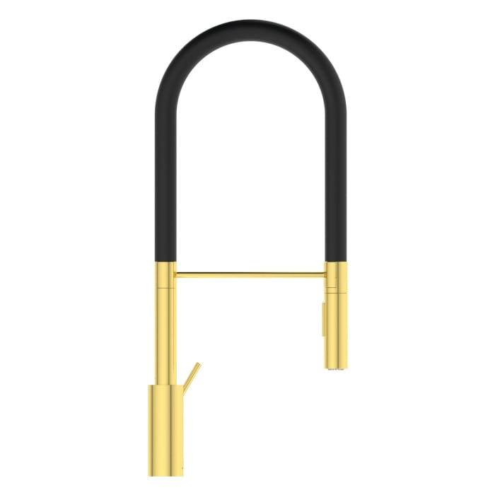 Ideal Standard Gusto Küchenarmatur Ausladung 22,5 cm Semi-Pro 2-Funktionsbrause Höhe 60,4 cm