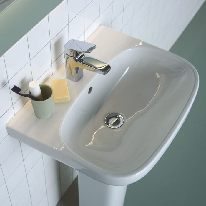 Ideal Standard i.life A Waschtisch 50 cm, 1 Hahnloch, mit Überlauf