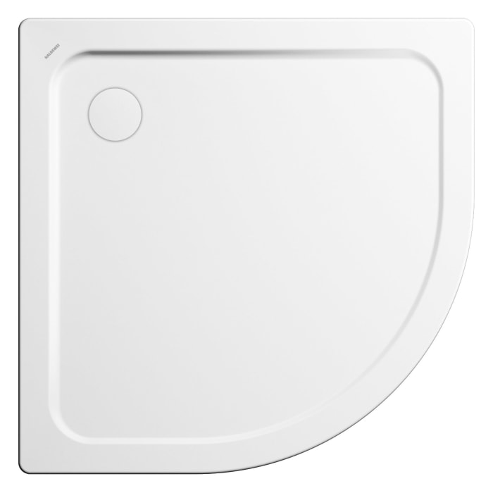 Kaldewei Arrondo 881-2 Viertelkreis-Duschwanne 100 x 100 x 6,5 cm mit angeformter Verkleidung