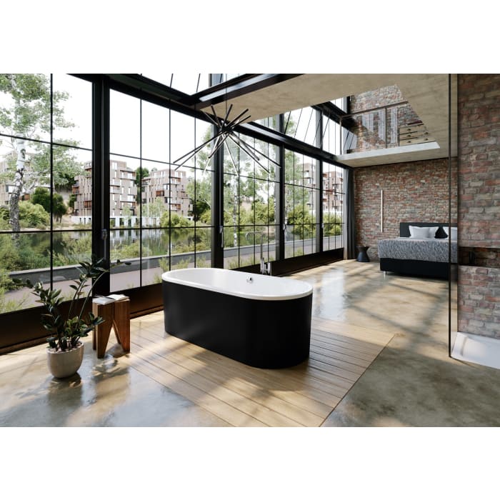 Kaldewei CLASSIC DUO OVAL freistehend Mod. 113-7 Badewanne mit Schürze 170 x 75 cm