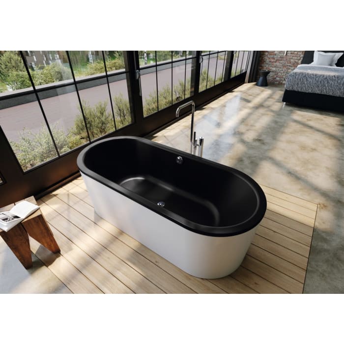 Kaldewei CLASSIC DUO OVAL freistehend Mod. 111-7 Badewanne mit Schürze 180 x 80 cm