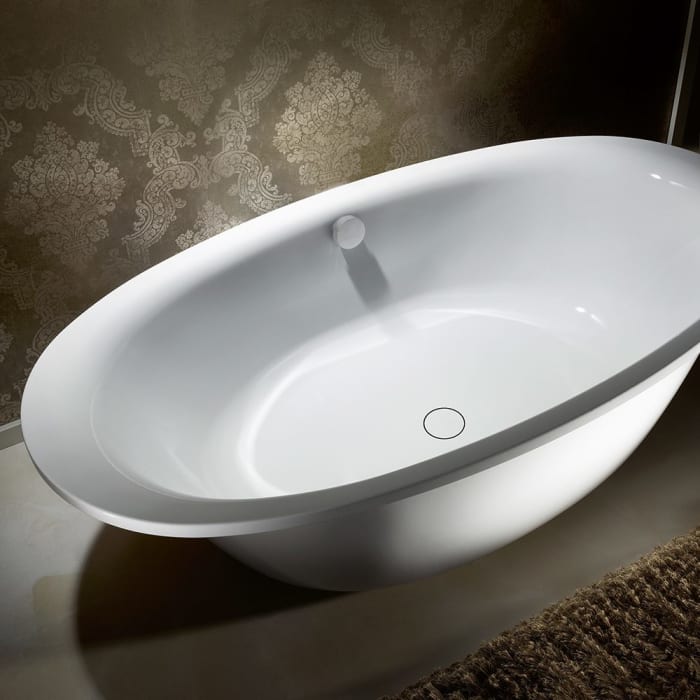 Kaldewei Ellipso Duo Oval 232-7 freistehende Badewanne mit Verkleidung