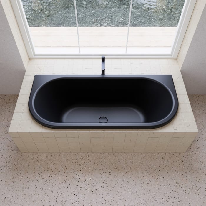 Kaldewei CENTRO DUO 2 Mod. 135 Badewanne 180 x 80 cm, links und rechts abgerundet