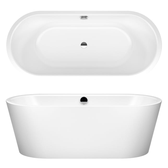 Kaldewei MEISTERSTÜCK CLASSIC DUO OVAL Mod. 1113 Badewanne 170 x 75 cm