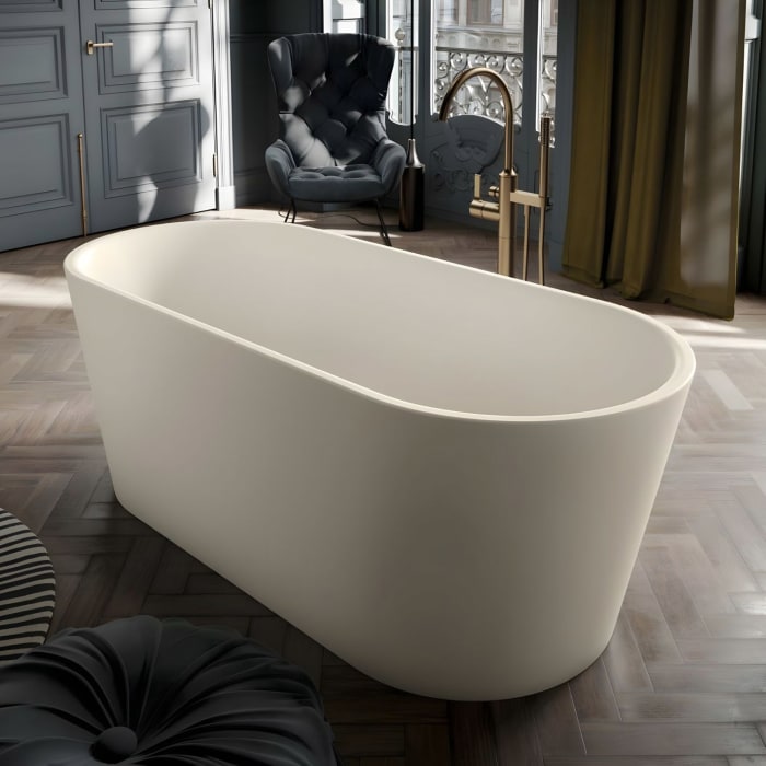 Kaldewei MEISTERSTÜCK CLASSIC DUO OVAL Mod.1022-4034 175 x 76 cm, mit Überlauf und Ablaufdeckel emailliert