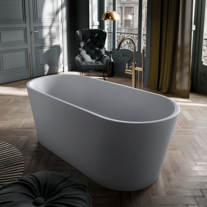 Kaldewei MEISTERSTÜCK CLASSIC DUO OVAL Mod.1022-4034 175 x 76 cm, mit Überlauf und Ablaufdeckel emailliert