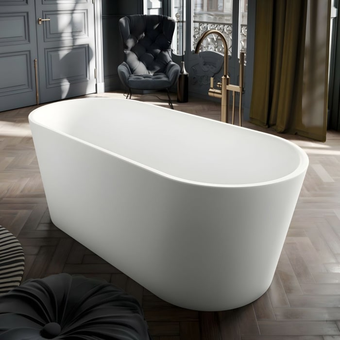 Kaldewei MEISTERSTÜCK CLASSIC DUO OVAL Mod.1022-4034 175 x 76 cm, mit Überlauf und Ablaufdeckel emailliert