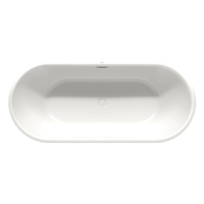 Kaldewei MEISTERSTÜCK CLASSIC DUO OVAL Mod.1022-4034 175 x 76 cm, mit Überlauf und Ablaufdeckel emailliert