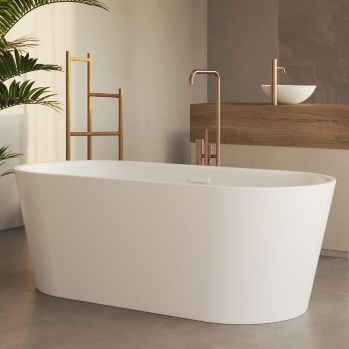 Kaldewei MEISTERSTÜCK CLASSIC DUO OVAL Mod.1022-4034 175 x 76 cm, mit Überlauf und Ablaufdeckel emailliert