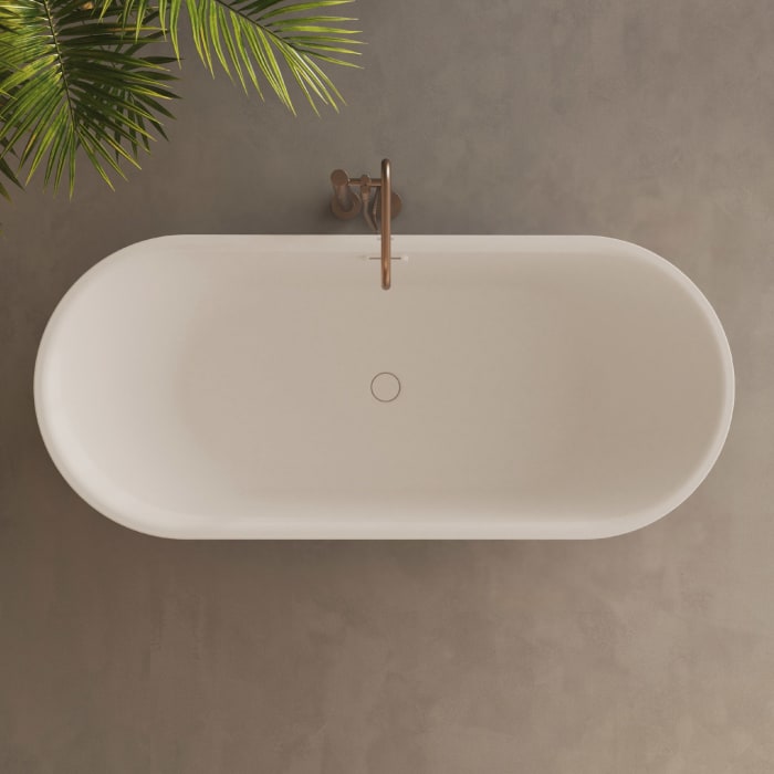 Kaldewei MEISTERSTÜCK CLASSIC DUO OVAL Mod.1020-4034 155 x 66 cm, mit Überlauf und Ablaufdeckel emailliert