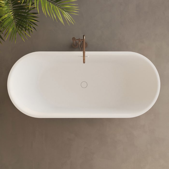 Kaldewei MEISTERSTÜCK CLASSIC DUO OVAL Mod.1020-4034 155 x 66 cm, mit Überlauf und Ablaufdeckel emailliert