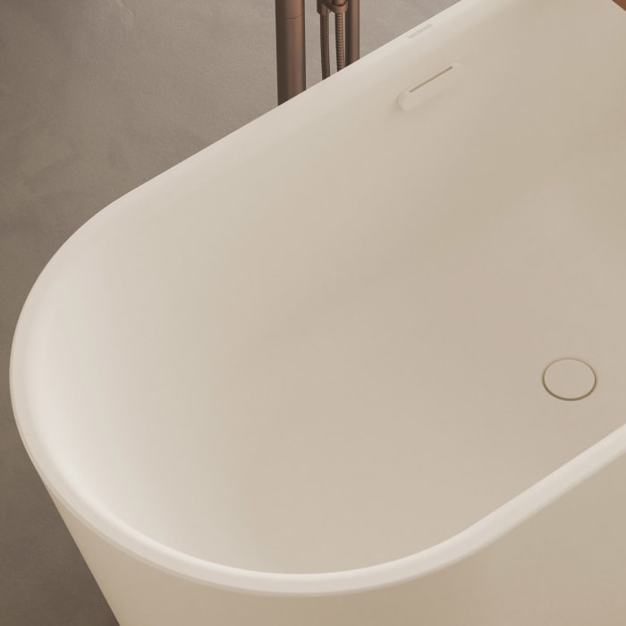 Kaldewei MEISTERSTÜCK CLASSIC DUO OVAL Mod.1020-4034 155 x 66 cm, mit Überlauf und Ablaufdeckel emailliert