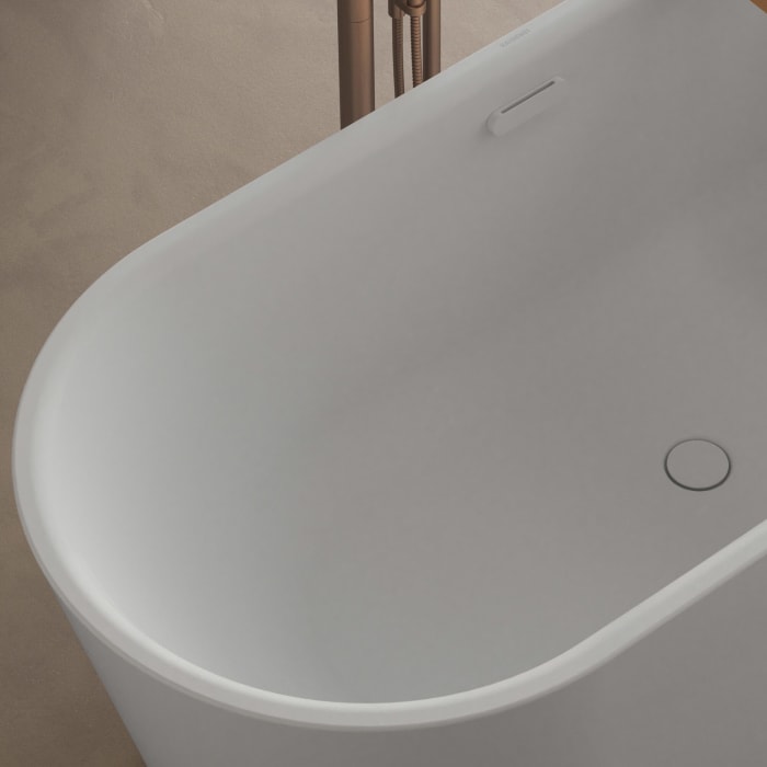 Kaldewei MEISTERSTÜCK CLASSIC DUO OVAL Mod.1020-4034 155 x 66 cm, mit Überlauf und Ablaufdeckel emailliert