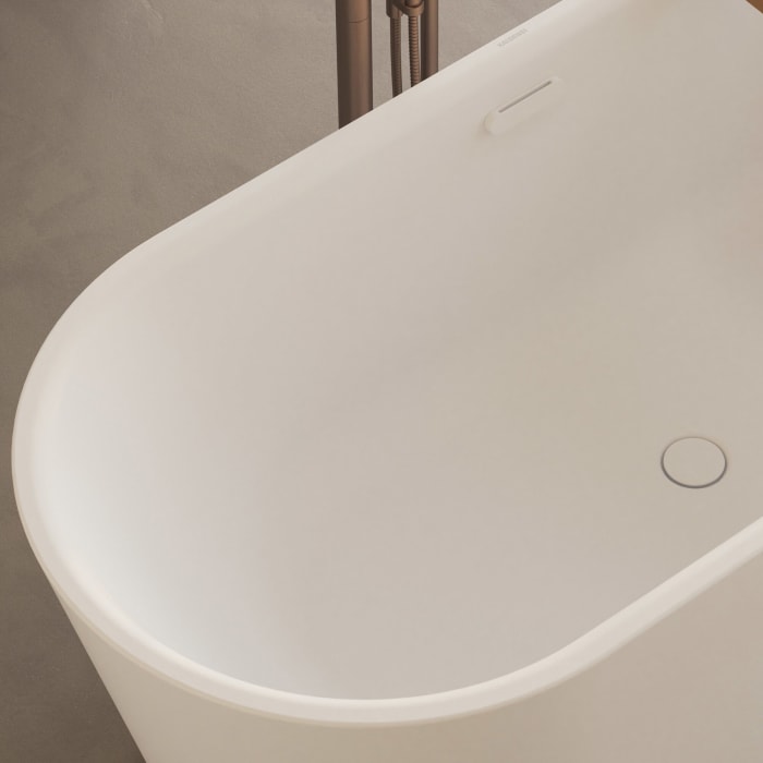 Kaldewei MEISTERSTÜCK CLASSIC DUO OVAL Mod.1020-4034 155 x 66 cm, mit Überlauf und Ablaufdeckel emailliert