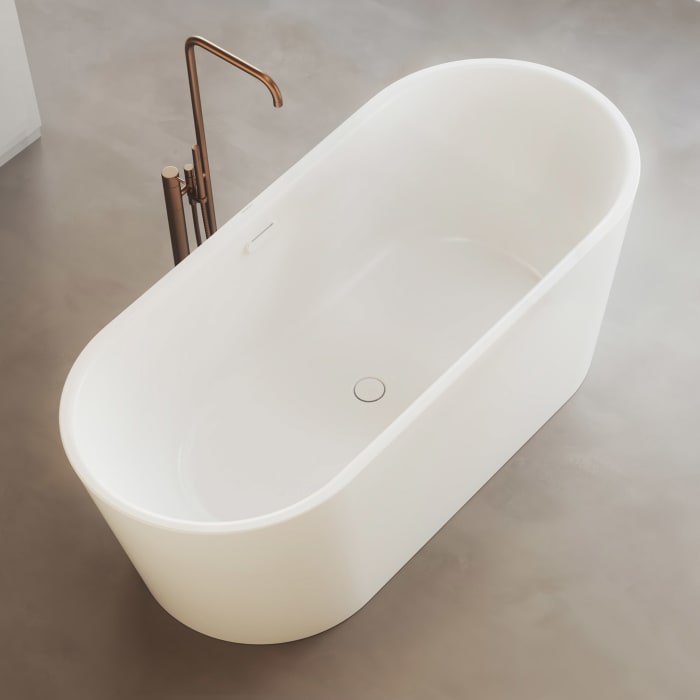 Kaldewei MEISTERSTÜCK CLASSIC DUO OVAL Mod.1021-4034 165 x 71 cm, mit Überlauf und Ablaufdeckel emailliert