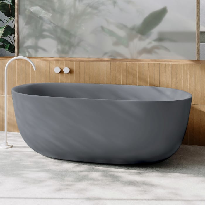 Kaldewei MEISTERSTÜCK OYO DUO  Mod. 1050-4035 Badewanne 163 x 77 cm, ohne Überlauf und mit Ablaufdeckel emailliert