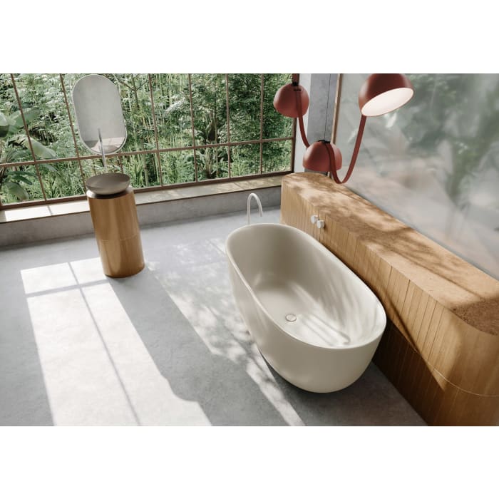 Kaldewei MEISTERSTÜCK OYO DUO  Mod. 1050-4034 Badewanne 163 x 77 cm, mit Überlauf und Ablaufdeckel emailliert