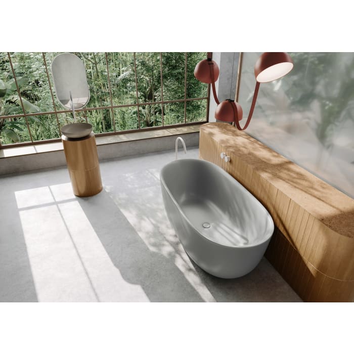 Kaldewei MEISTERSTÜCK OYO DUO  Mod. 1050-4035 Badewanne 163 x 77 cm, ohne Überlauf und mit Ablaufdeckel emailliert