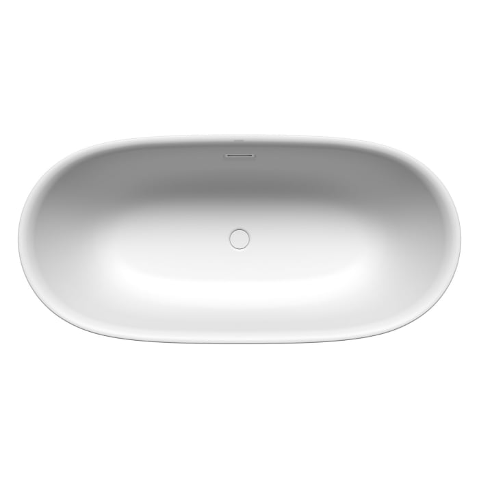 Kaldewei MEISTERSTÜCK OYO DUO  Mod. 1051-4034 Badewanne 173 x 82 cm, mit Perl-Effekt, mit Überlauf und Ablaufdeckel emailliert