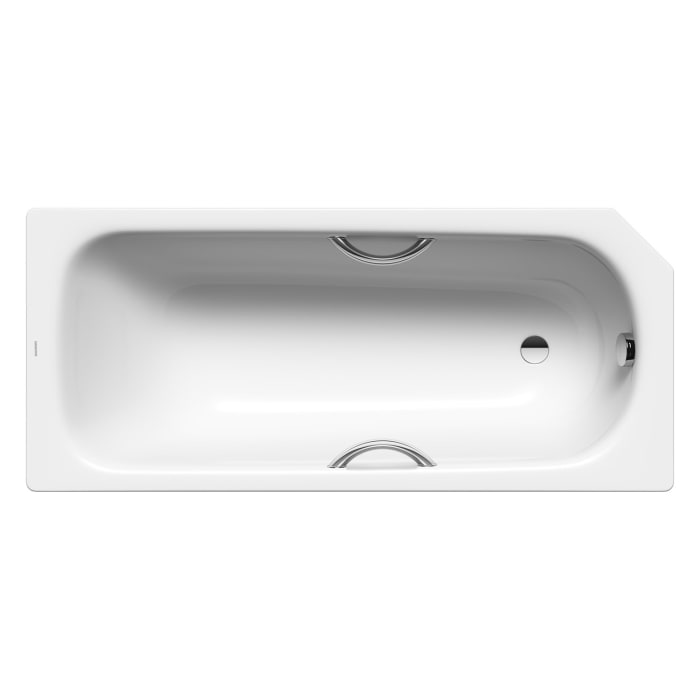 Kaldewei SANIFORM V1-V4 STAR Mod. 332-1 V3 Badewanne 160 x 70 cm, mit Invisible Grip und Grifflöcher