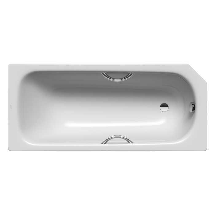 Kaldewei SANIFORM V1-V4 STAR Mod. 332-1 V3 Badewanne 160 x 70 cm, mit Perl-Effekt und Grifflöcher