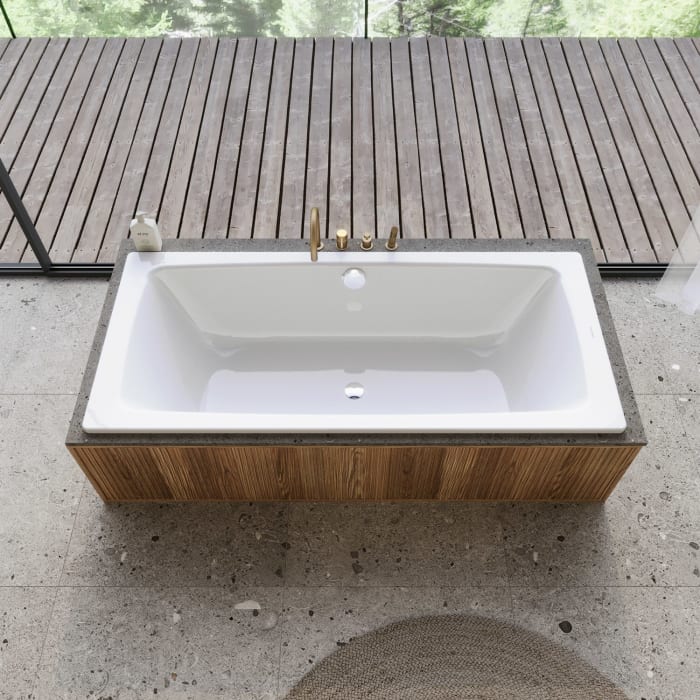 Kaldewei CAYONO DUO Mod. 725 Badewanne 180 x 80 cm, mit Grifflöcher