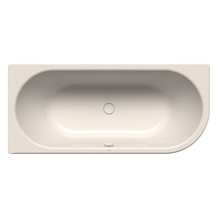 Kaldewei CENTRO DUO 1 RECHTS Mod. 137 Eckbadewanne 180 x 80 cm, rechts abgerundet, mit Perl-Effekt