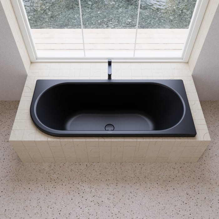 Kaldewei CENTRO DUO 1 LINKS Mod. 129 Eckbadewanne 170 x 75 cm, links abgerundet
