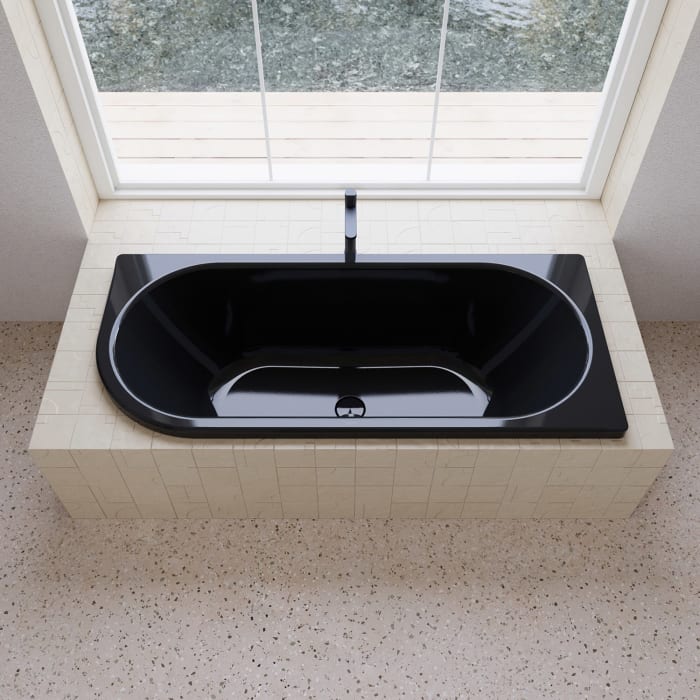 Kaldewei CENTRO DUO 1 LINKS Mod. 129 Eckbadewanne 170 x 75 cm, links abgerundet
