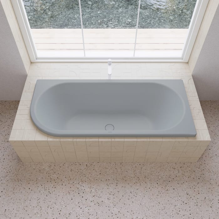 Kaldewei CENTRO DUO 1 LINKS Mod. 136 Eckbadewanne 180 x 80 cm, links abgerundet und mit Grifflöcher