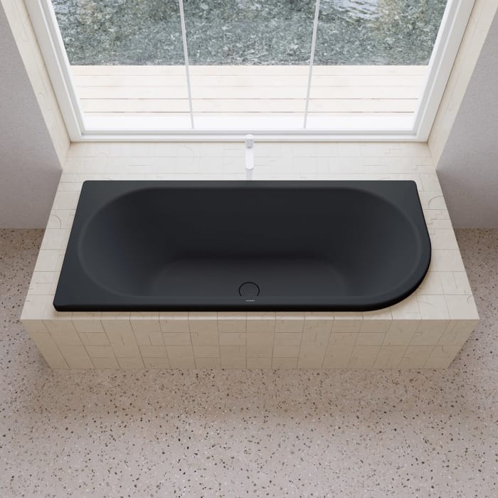 Kaldewei CENTRO DUO 1 RECHTS Mod. 137 Eckbadewanne 180 x 80 cm, rechts abgerundet