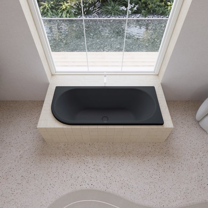 Kaldewei CENTRO DUO 1 LINKS Mod. 129 Eckbadewanne 170 x 75 cm, links abgerundet