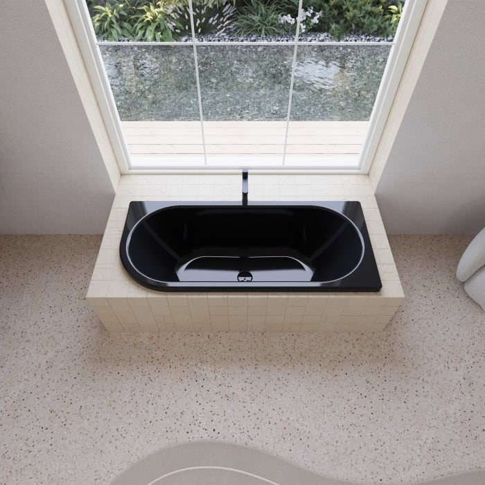 Kaldewei CENTRO DUO 1 LINKS Mod. 129 Eckbadewanne 170 x 75 cm, links abgerundet und mit Grifflöcher