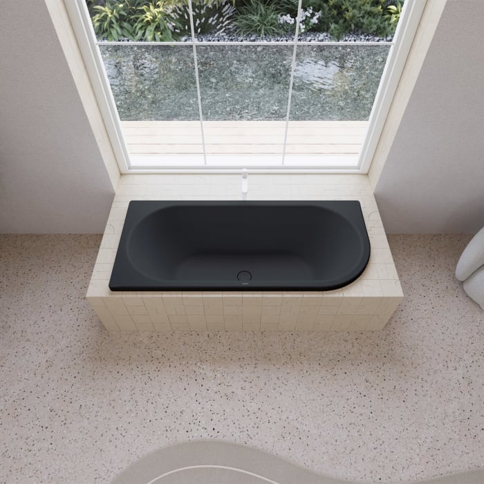Kaldewei CENTRO DUO 1 RECHTS Mod. 130 Eckbadewanne 170 x 75 cm, rechts abgerundet