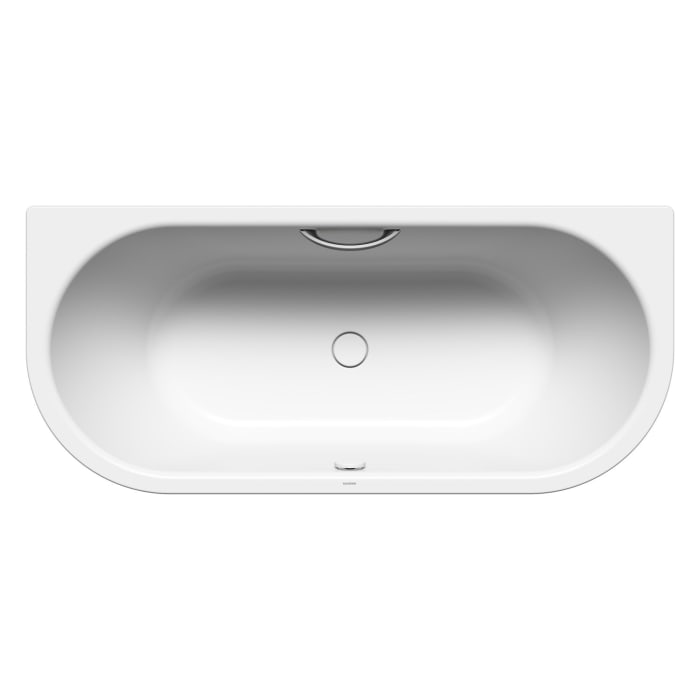 Kaldewei CENTRO DUO 2 Mod. 135 Badewanne 180 x 80 cm, links und rechts abgerundet, mit Perl-Effekt und Grifflöcher