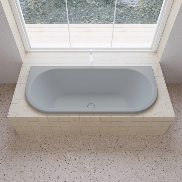 Kaldewei CENTRO DUO 2 Mod. 135 Badewanne 180 x 80 cm, links und rechts abgerundet und mit Grifflöcher