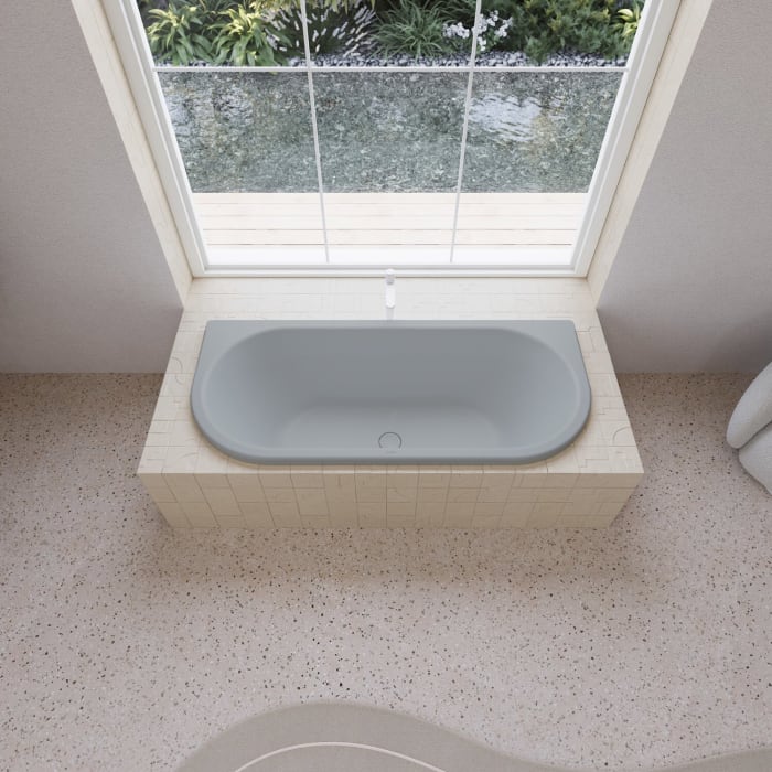 Kaldewei CENTRO DUO 2 Mod. 131 Badewanne 170 x 75 cm, links und rechts abgerundet und mit Grifflöcher
