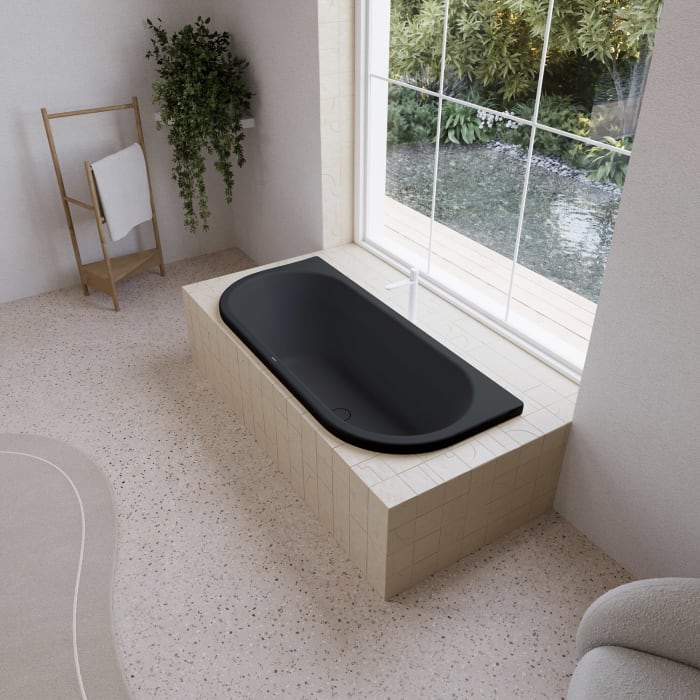 Kaldewei CENTRO DUO 2 Mod. 131 Badewanne 170 x 75 cm, links und rechts abgerundet und mit Grifflöcher
